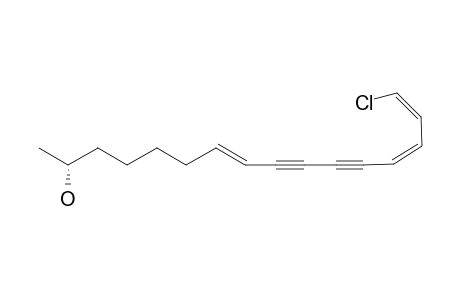 (1Z,3Z,9Z)-1-CHLOROHEXADECA-5,7-DIYNE-1,3,9-TRIENE-15-OL