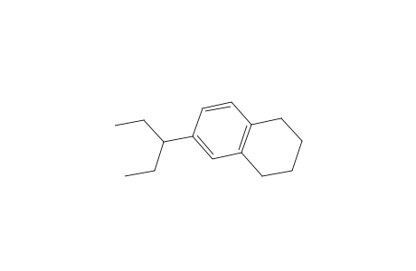 Naphthalene, 6-(1-ethylpropyl)-1,2,3,4-tetrahydro-