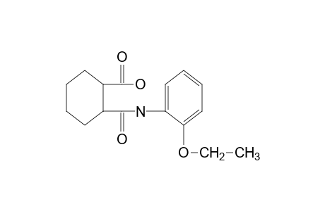 2-[(o-ethoxyphenyl)carbamoyl]cyclohexanecarboxylic acid