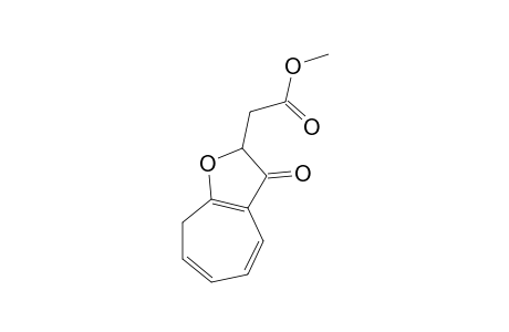 Methyl (2,8(2h)-3-oxocyclohepta(b)furan-2-yl)acetate