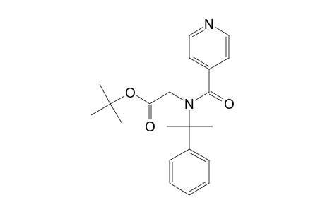 [(1-METHYL-1-PHENYLETHYL)-(PYRIDINE-4-CARBONYL)-AMINO]-ACETIC-ACID-TERT.-BUTYLESTER