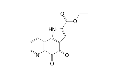 4,5-diketo-1H-pyrrolo[2,3-f]quinoline-2-carboxylic acid ethyl ester