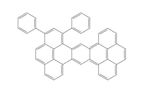 Tetrabenzo[de,jk,op,uv]pentacene, 9,18-diphenyl-, (.+-.)-