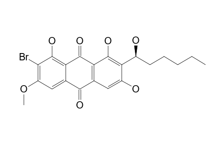 6-O-METHYL-7-BROMOAVERANTIN