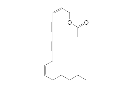 SAIKODIYNE-C;2Z,9Z-PENTADECADIENE-4,6-DIYN-1-YL-ACETATE