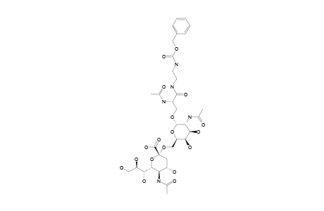 #24;O-[5-ACETAMIDO-3,5-DIDEOXY-D-GLYCERO-ALPHA-D-GALACTO-2-NONULOPYRANOSYLONIC-ACID)-(2->6)-O-(2-ACETAMIDO-2-DEOXY-ALPHA-D-GALACTOPYRANOSYL]-(1->3)-L-SERINE-(N