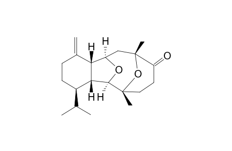 (4R,4AR,5R,6R,10R,12R,12AR)-DODECAHYDRO-4-ISOPROPYL-6,10-DIMETHYL-1-METHYLENE-5,12:6,10-DIEPOXYBENZOCYCLODECEN-9-(1H)-ONE