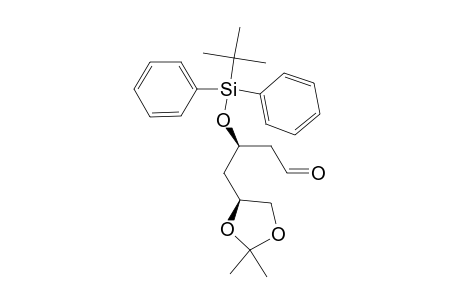 (3R,5S)-3-TERT.-BUTYLDIPHENYLSILYLOXY-5,6-(ISOPROPYLIDENEDIOXY)-HEXANAL