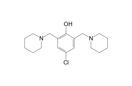 2,6-bis[(1-piperidyl)methyl]-4-chlorophenol