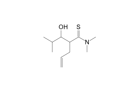 anti-N,N-Dimethyl-2-(1-hydroxy-2-methylpropyl)-4-pentenethioamide