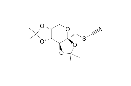 1-DEOXY-2,3,4,5-DI-O-ISOPROPYLIDENE-1-THIO-CYANO-BETA-D-FRUCTO-PYRANOSE