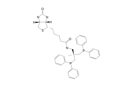 BIOT-2;5-(2-OXO-HEXAHYDROTHIENO-[3,4-D]-IMIDAZOL-4-YL)-PENTANOIC-ACID-[3-DIPHENYLPHOSPHANYL-2-[(DIPHENYLPHOSPHANYL)-METHYL]-2-METHYL-PROPYL]-AMIDE