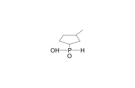 3-METHYLCYCLOPENTYLPHOSPHONOUS ACID (ISOMER MIXTURE)