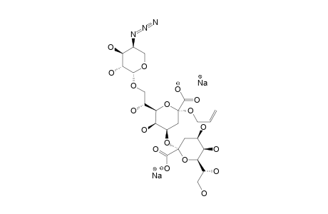 #40;DISODIUM-4-AZIDO-4-DEOXY-BETA-L-ARABINOPYRANOSYL-(1->8)-[(3-DEOXY-ALPHA-D-MANNO-OCT-2-ULOPYRANOSIDE)-ONATE-(2->4)]-(ALLYL-3-DEOXY-ALPHA-D-MANNO-OCT-2-ULOPY