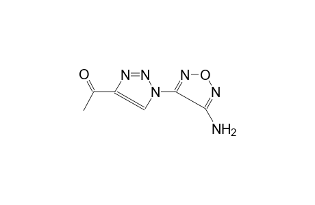 1-[1-(4-Amino-furazan-3-yl)-1H-[1,2,3]triazol-4-yl]-ethanone