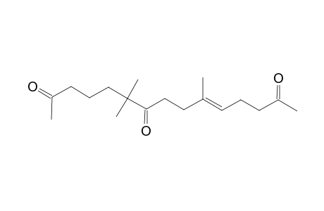 (E)-6,6,10-TRIMETHYLPENTADEC-10-ENE-2,7,14-TRIONE