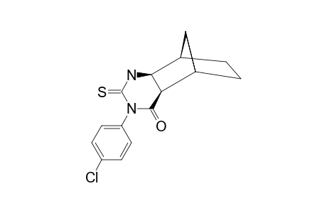 3-(Para-chlorophenyl)-2-thioxo-2,3,R-4a,cis-5,6,7,cis-8,cis-8a-octahydro-5,8-methanoquinazolin-4(1H)-one