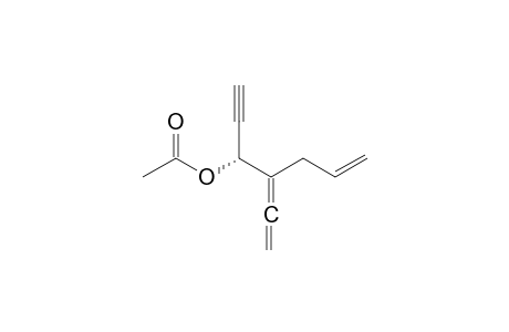 (R)-(+)-4-(Allyl)hexa-4,5-dien-1-yn-3-yl acetate