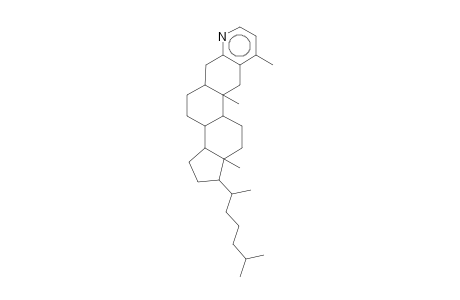 Cholest-2-eno[3,2-b]pyridine, 4'-methyl-