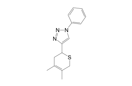 4-(3,6-DIHYDRO-4,5-DIMETHYL-2H-THIOPYRAN-2-YL)-1-PHENYL-1,2,3-TRIAZOLE