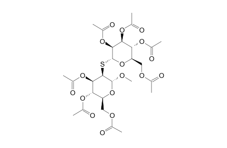 METHYL-3,4,6-TRI-O-ACETYL-2-S-(2,3,4,6-TETRA-O-ACETYL-ALPHA-D-MANNOPYRANOSYL)-2-THIO-ALPHA-D-MANNOPYRANOSIDE