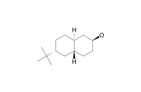 (4A-BETA-H,8A-ALPHA-H)-6-ALPHA-(TERT.-BUTYL)-DECAHYDRO-NAPHTHALEN-2-BETA-OL