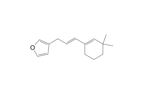 Furan, 3-[3-(3,3-dimethyl-1-cyclohexen-1-yl)-2-propenyl]-, (E)-