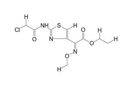 (E)-2-(2-CHLOROACETAMIDO-1,3-THIAZOL-4-YL)-2-METHOXYIMINOACETIC ACID,ETHYL ESTER