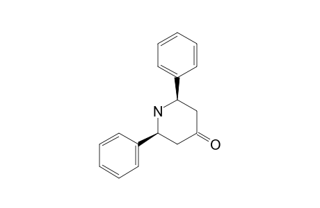 cis-2,6-Diphenyl-4-piperidone