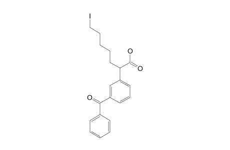 2-(3-BENZOYLPHENYL)-7-IODOHEPTANOIC-ACID