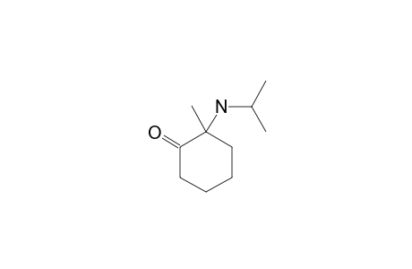 2-(ISOPROPYLAMINO)-2-METHYLCYCLOHEXANONE