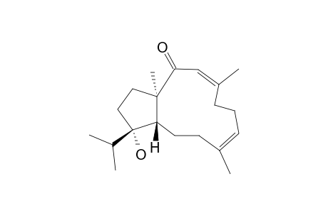 (1R*,3Z,7Z,11S*,12S*)-12-HYDROXYDOLABELLA-3,7-DIEN-2-ONE