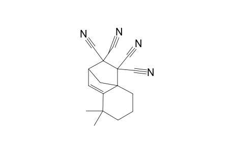 5,5-Dimethyltricyclo[6.2.1.0(1,6)]undec-6-ene-9,9,10,10-tetracarbonitrile