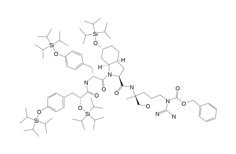 TIPS-O-D-HPLA(TIPS)-D-TYR(TIPS)-L-CHOI(TIPS)-L-ARGOL(ALPHA-METHYL-DELTA-CBZ)-OME