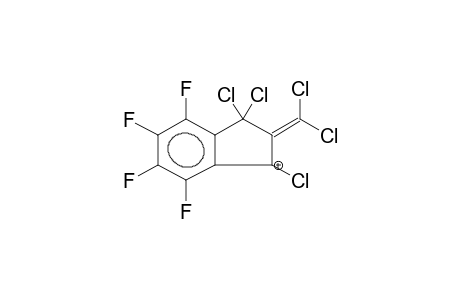 1,1,3-TRICHLORO-2-DICHLOROMETHYLENEPERFLUOROINDANYL CATION