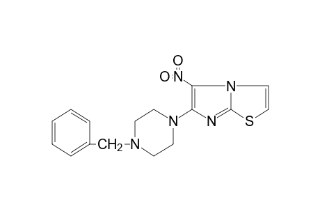 6-(4-BENZYL-1-PIPERAZINYL)-5-NITROIMIDAZO[2,1-b]THIAZOLE