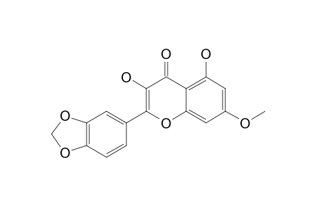 3,5-Dihydroxy-7-methoxy-3',4'-methylenedioxyflavone