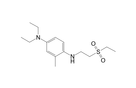 N4,N4-diethyl-N1-(2-(ethylsulfonyl)ethyl)-2-methylbenzene-1,4-diamine