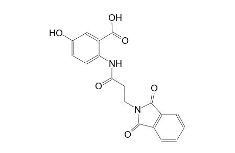 2-{[3-(1,3-dioxo-1,3-dihydro-2H-isoindol-2-yl)propanoyl]amino}-5-hydroxybenzoic acid