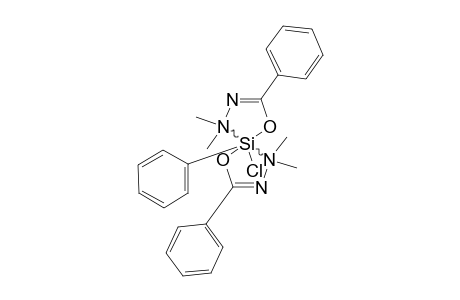 CHLORO-BIS-[N'-(DIMETHYLAMINO)-BENZIMIDATO-N,O]-PHENYL-SILICON-(IV)