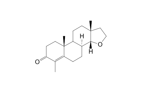 4-METHYL-15-OXA-8-alpha,14-beta-ANDROST-4-EN-3-ONE