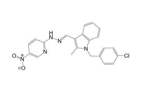 1-(4-chlorobenzyl)-2-methyl-1H-indole-3-carbaldehyde (5-nitro-2-pyridinyl)hydrazone