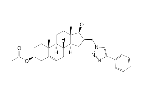 3-BETA-ACETOXY-16-BETA-(4-PHENYL-1H-1,2,3-TRIAZOL-1-YLMETHYL)-ANDROST-5-EN-17-BETA-OL