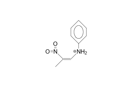 Z-1-Anilino-2-nitro-propene cation