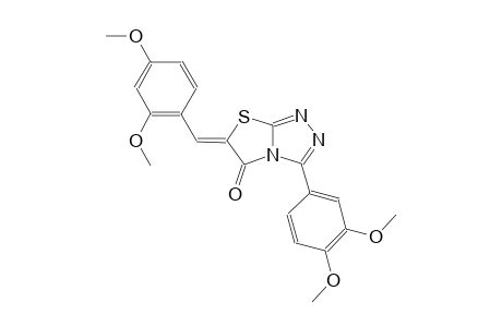 (6Z)-6-(2,4-dimethoxybenzylidene)-3-(3,4-dimethoxyphenyl)[1,3]thiazolo[2,3-c][1,2,4]triazol-5(6H)-one