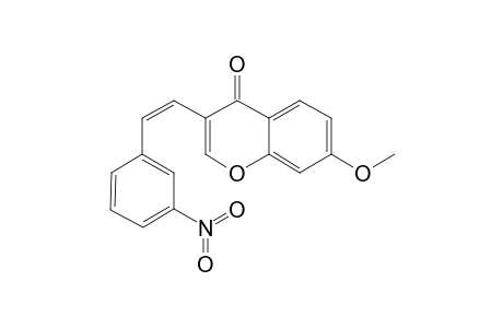 (Z)-7-METHOXY-3'-NITRO-3-STYRYLCHROMONE