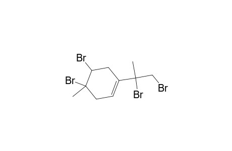 Cyclohexene, 4,5-dibromo-1-(1,2-dibromo-1-methylethyl)-4-methyl-, [1(R*),4.alpha.,5.beta.]-(.+-.)-