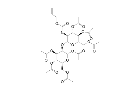 1,3,4,6-TETRA-O-ACETYL-2-O-(3,4,6-TRI-O-ACETYL-2-N-ALLYLOXYCARBONYLAMINO-2-DEOXY-BETA-D-GLUCOPYRANOSYL)-ALPHA-D-MANNOPYRANOSE