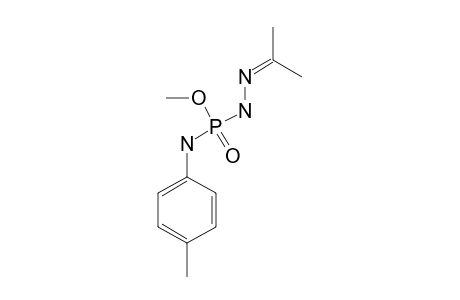 2-ISOPROPYLIDENE-N-p-TOLYLPHOSPHORAMIDIC HYDRAZIDE, METHYL ESTER