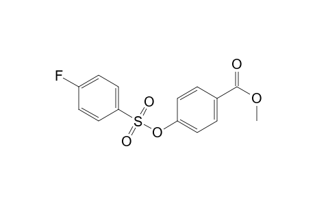 4-(4-fluorophenyl)sulfonyloxybenzoic acid methyl ester